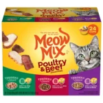 Meow Mix Tender Favorites Poultry & Beef Variety Pack, Wet Cat Food, 2.75 oz Cup (12 Pack) - Image 2