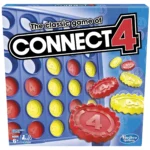 Connect 4 Classic Grid Board Game, 4 in a Row Game for Kids, 2 Player Strategy Board Games, Teacher School Supplies, Ages 6+