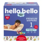 Hello Bello Dr. Seuss Babies Diapers Club Box - Size 1, 82 Count (Select for More Options)