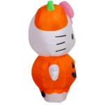 Halloween Airblown Yard Inflatables Hello Kitty in Pumpkin 41.73 in x 28.74 in x 53.93 in 3.28 lb - Image 4