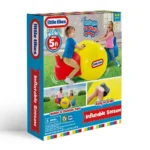 Little Tikes Inflatable Seesaw Rocker Ride-On – Indoor/Outdoor Bouncy Teeter Totter Toy for Kids Ages 4-8