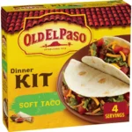 Old El Paso Soft Taco Dinner Kit, Easy Meal Prep, 12.5 oz.