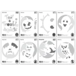 Halloween All in One Pumpkin Carving Kit, by Pumpkin Masters - Image 2