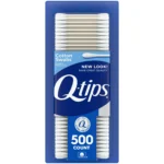 (3 pack) Q-tips Cotton Swabs, Original, For Home, First Aid and Beauty, 100% Cotton, 500 Count
