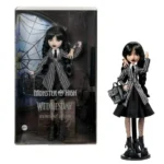 Monster High Wednesday Collectible Doll, Wednesday Addams in Nevermore Academy Uniform with Thing - Image 2